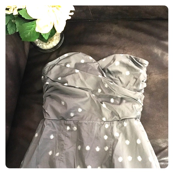 Strapless polka dot dress from H&M 🌺 - Picture 1 of 6